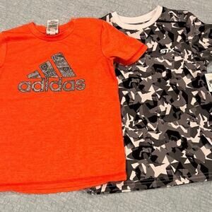 Boys Size 7 Short Sleeve Sports Shirts Bundle
